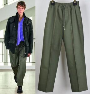 21AW HERMES エルメス ドローストリングス コットン パンツ 38 pant b8405