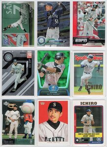 ■イチロー　トレカ 9枚セット 10　/オリックス /マリナーズ /ヤンキース /マーリンズ