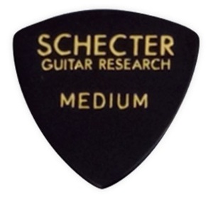 【新品】SCHECTER（シェクター） / SPD-MN10BK ナイロンピック　MEDIUM 5枚セット