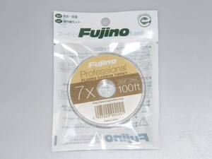 ◇Fujino Pro フロロカーボンティペット(4X~7X) 2個 送料無料◇