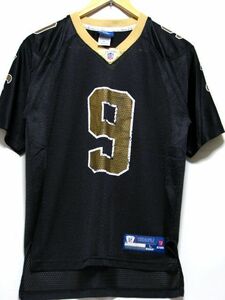 ＠美品 リーボック NFL New Orleans Saints ニューオーリンズ セインツ N120 アメリカ古着 ルイジアナ州ニューオーリンズ S M