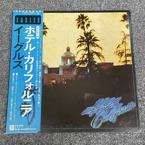 LP/レコード/帯付/ポスター付/EAGLES/イーグルス/HOTEL CALIFORNIA(ホテル・カリフォルニア/P-10221Y/12inch /NF112241