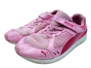 PUMA プーマ キッズ スニーカー size21.5cm/ピンク ■■ ☆ eda4 子供服