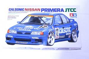 《未組立》【絶版】★ タミヤ 1:24 カルソニック ニッサン プリメーラ JTCC プラモデル/ CALSONIC NISSAN PRIMERA JTCC 1:24 SCALE