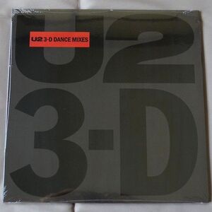 U2 ファンクラブ限定 新品 シュリンク未開封品 U2 3-D Dance Mixes 12インチ レコード