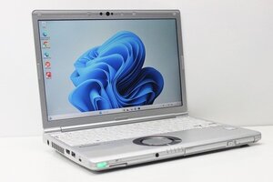 1円スタート ノートパソコン Windows11 WPS office搭載 Panasonic レッツノート CF-SV8 第8世代 Core i5 SSD256GB メモリ8GB カメラ