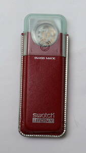 ウォッチ アイロニー Swatch IROY 自動巻き オートマチック スケルトン メンズ腕時計 ケース付 未使用 不動ジャンク品