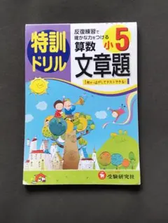 ⭐️『特訓ドリル　小学５年　算数文章題』　　※わけあり