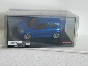 ★送料込み★京商 Mini-Z TOYOTA Vitz RS メタリックブルー Blue KYOSHO ミニッツ オートスケール コレクション ヴィッツ MR-015HM