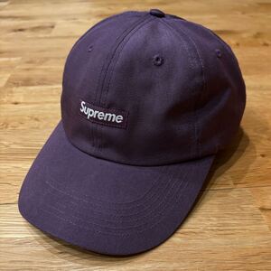 【希少】Supreme Cordura Small Box 6-Panel Purple シュプリーム コーデュラ スモールボックス 6パネル パープル 紫