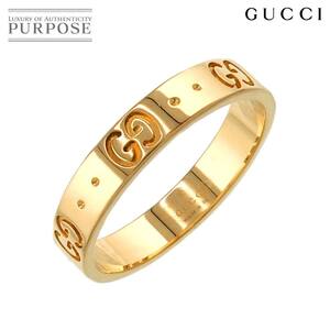 グッチ GUCCI アイコン #19 リング K18 YG イエローゴールド 750 指輪 ICON Ring 90249272