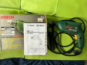 BOSCH ボッシュ 電動工具 DIY PSB 400 RE 電子無段変速 通電起動可 コンクリート/鉄工/木工など用 中古