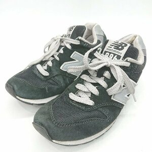 ◇ NEW BALANCE ニューバランス スニーカー サイズ23.5 ブラック レディース E