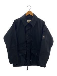 Barbour◆ジャケット/M/コットン/ブラック/無地/リップストップジャケット/×ArkAir