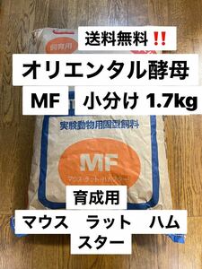 オリエンタル酵母　MF 育成用　1.7kg マウス　ラット　ハムスターフード