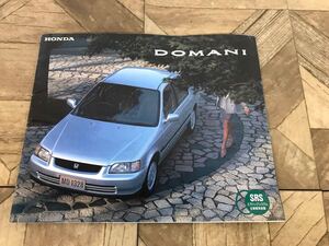 Y 雑貨４★当時物★1994年 HONDA/ホンダ DOMANI/ドマーニ MA4/5/6/7系 旧車 カタログ 未検品 現状