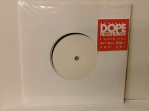 ▲7インチ HORIKIRI DOPE / I KNOW YOU GOT SOUL REMIX 国内盤 HORIKIRI DOPE RECORDINGS HDR-002◇r60810