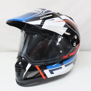 【中古美品】Arai アライ TourCross3 DETOUR ツアークロス3 デツアー オフロード フルフェイスヘルメット XLサイズ モトクロス バイク 二輪