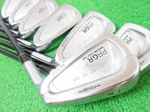 三浦技研製造!!!◆◆ プロギア DATA801 FORGED アイアン 7本 #5-Aw 純正カーボン M-43(S) ◆◆PRGR データ EH89