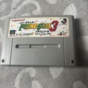 中古ジャンク品ニンテンドースーパーファミコン Jリーグサッカー プライムゴール3ソフトのみ