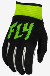 キッズ用 Lサイズ MXグローブ FLY 24 F-16 ブラック/ネオングリーン 子供用 モトクロス 正規輸入品 WESTWOODMX