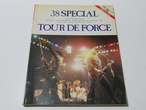 ★３８スペシャル バンドスコア ツアー・デ・フォース★楽譜 38 SPECIAL TOUR ギター、ベース・タブ譜付き 送料198円~(追跡可能)