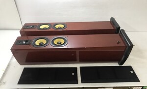 湘/●/DENON/スピーカー/ペア/2台/オーディオ機器/動作未確認/SC-T55XG/1個約17ｋｇ/湘12.13-2加