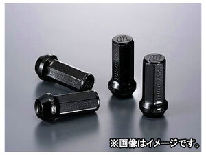 デジキャン クロモリレーシングナット ブラック 7角袋 P1.5 50mm CN7F5015BK-DC 入数：1セット(4本入) ホンダ S660 JW5 2015年04月～