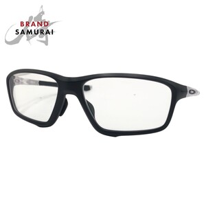 美品 OAKLEY オークリー A CROSSLINK ZERO ブラック 1380X8080-0358 58??16 サングラス メガネフレーム 男女兼用 409853