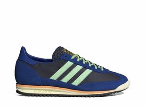 adidas Originals WMNS SL72 OG "Night Indigo/Semi Green Spark/Royal Blue" 22.5cm IE3426