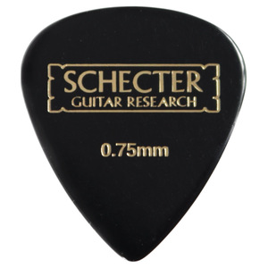 SCHECTER SPT-MC10 BK ティアドロップ型 MEDIUM セルロイド ギターピック×50枚