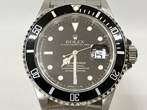 ロレックス ROLEX サブマリーナ SUBMARINER 16610 X番 自動巻き 本体のみ