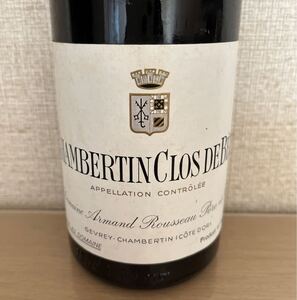 シャンベルタン・クロ・ド・ベーズ 1978年 ドメーヌ・アルマン・ルソー Chambertin Clos de Beze Domaine Armand Rousseau 1978 