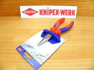 クニペックス ラジオペンチ クロムメッキ *KNIPEX 2505-160SB コンフォートグリップ *正規輸入品