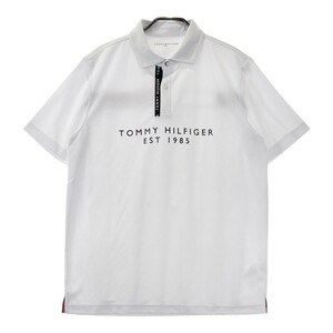 TOMMY HILFIGER GOLF トミー ヒルフィガーゴルフ 半袖ポロシャツ ホワイト系 L [240101307464] ゴルフウェア メンズ