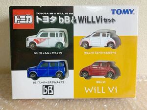トミカ〓トヨタ bB&WiLLViセット　開封品　トミカギフト