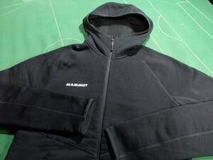 ▲MAMMUT ポーラテックパワーストレッチフリース Aconcaguaアコンカグア ML Hooded Jacket MEN ブラック アジアM 美品!!!▲