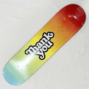 【新品】THANK YOU 7.875 TIE-DYE-LOGO SKATE BOARD DECKスケボー デッキ サンキュー タイダイ スケートボード 