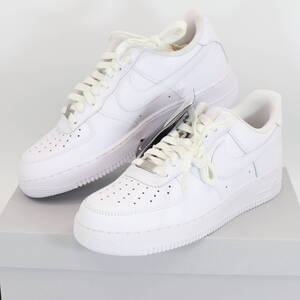 7983 - 80 未使用 ナイキ エアフォース1 07 NIKE AIR FORCE 1 07 AF1 メンズスニーカー 白 ホワイト 27.0cm CW2288-111