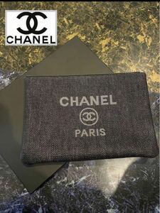 シャネル　CHANEL ドーヴィル　クラッチ　bag ハンド　ロゴ