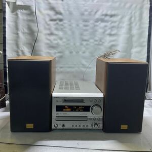 FR-X9A ONKYO CD MD コンポ 通電オンキョー 確認済 現状品