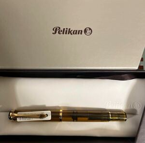 Pelikan ペリカン 万年筆 M200 コニャック B