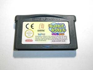 海外版　GBA　バブルボブル　オールドアンドニュー　BUBBLE BOBBLE OLD&NEW　欧州版