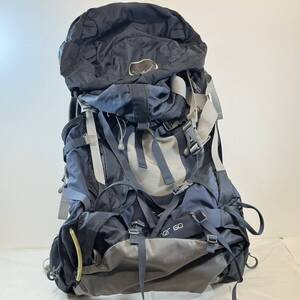 【MH-8482】中古品 OSPREY オスプレー aether60 イーサー60 登山 リュック トレッキング バックパック ブルー