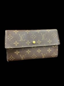 A10738 一円～LOUIS VUITTON ルイヴィトン モノグラム サラ 長財布 シリアルナンバー TH0020 中古