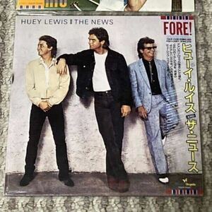 《紙ジャケット》ヒューイ・ルイス & ザ・ニュース / FORE！　Huey Lewis & The News 紙ジャケ