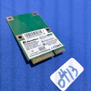 動作確認★ASUS K50IJ交換用修理用Atheros AR5B95 シングルバンド 2.4GHz b/g/n 150Mbp PCIe mini half 無線LANカード　0413