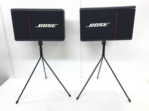 11.27.1【BOSE/ボーズ】301 AV MONITOR スピーカー 左右 ペア スタンド付き★動作品