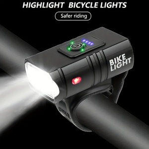 自転車用 LED ヘッドライト ホワイト USB充電式 明るい ランプ 簡単取付 LEDライト 防水 マウンテンバイク ロードバイク 小型ライト t4164