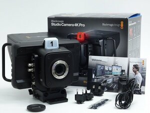 ■□【元箱付】Blackmagic Studio Camera 4K Pro スタジオカメラ アクティブ方式EFマウント ブラックマジックデザイン□■026949003Jm□■